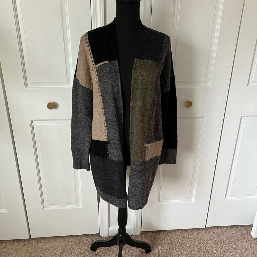 Patch Work Cardigan - image 1